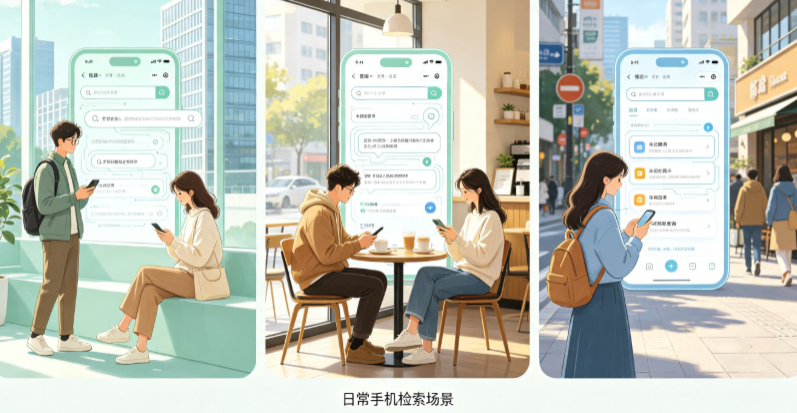 名山县普通人日常手机使用场景拆解：GEO 与 AI 优化如何改变信息检索体验